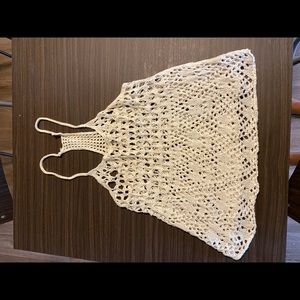 Crochet cover up top